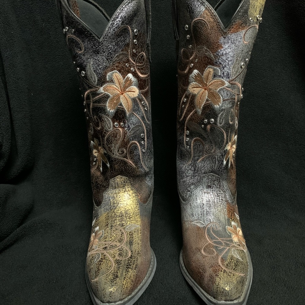 Durango Metallic Cowboy boots